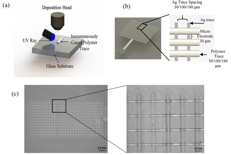 Sens Actuators B | 3-D printed adjustable microelectrode arrays for ...